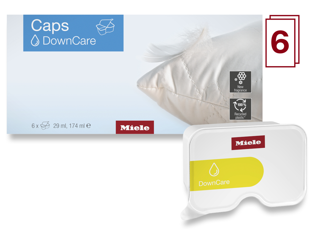 Wasmiddel MIELE 12014000 Downcare Caps 6pcs