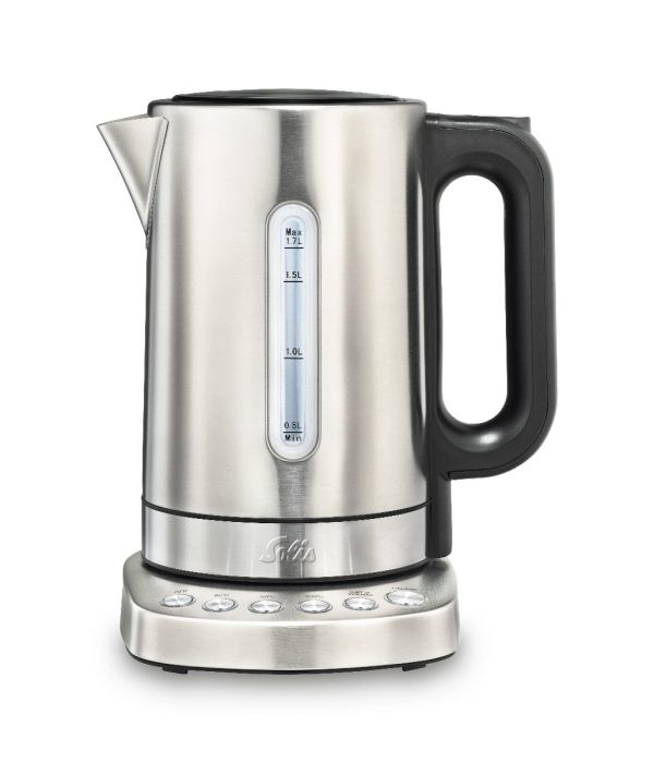 Solis Vario Temp Kettle waterkoker 1,7 l 2200 W Roestvrijstaal