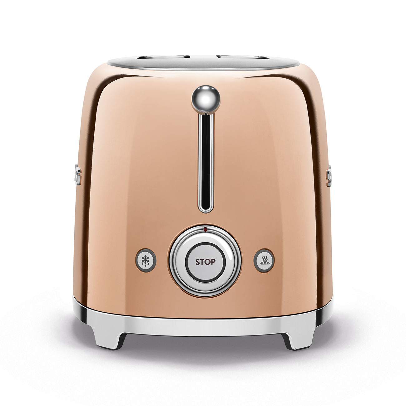 Smeg broodrooster rosé goud TSF01RGEU