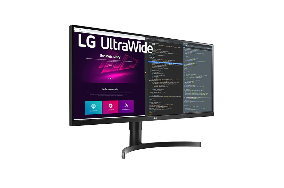 Monitor LG 34WN750P-B.AEU QHD 21:9 60Hz Zwart LG ULTRAWIDE