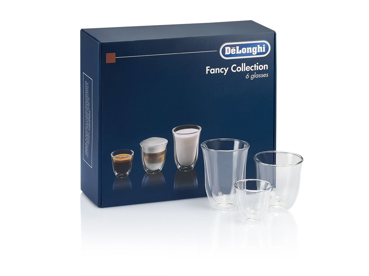 De’Longhi DLKC302 koffieglas Doorschijnend 6 stuk(s)