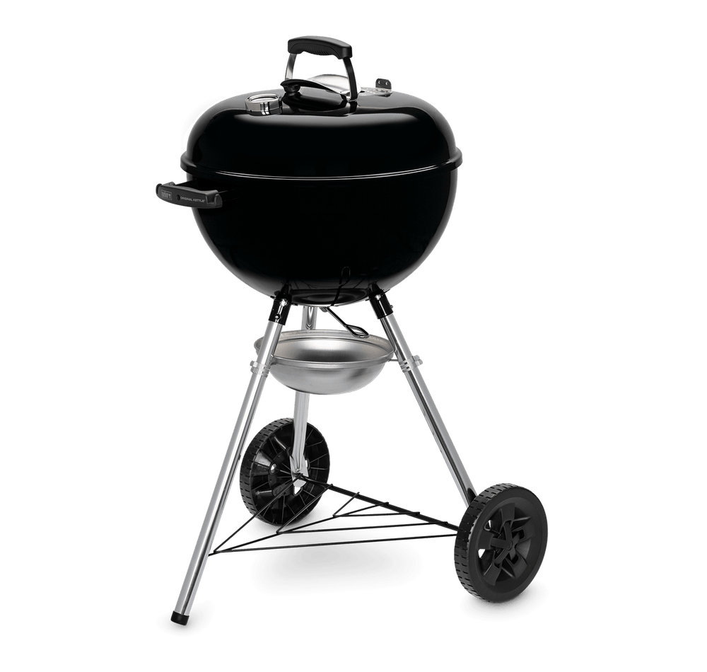 Weber E-4710 Barbecue Verrijdbaar Houtskool (brandstof) Zwart, Zilver