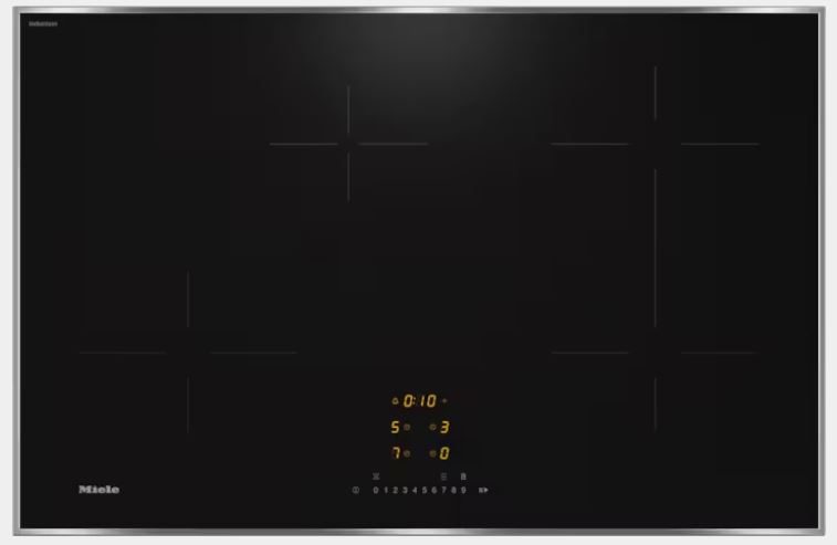 Miele KM 7373 FR Zwart Ingebouwd 86 cm Inductiekookplaat zones 4 zone(s)