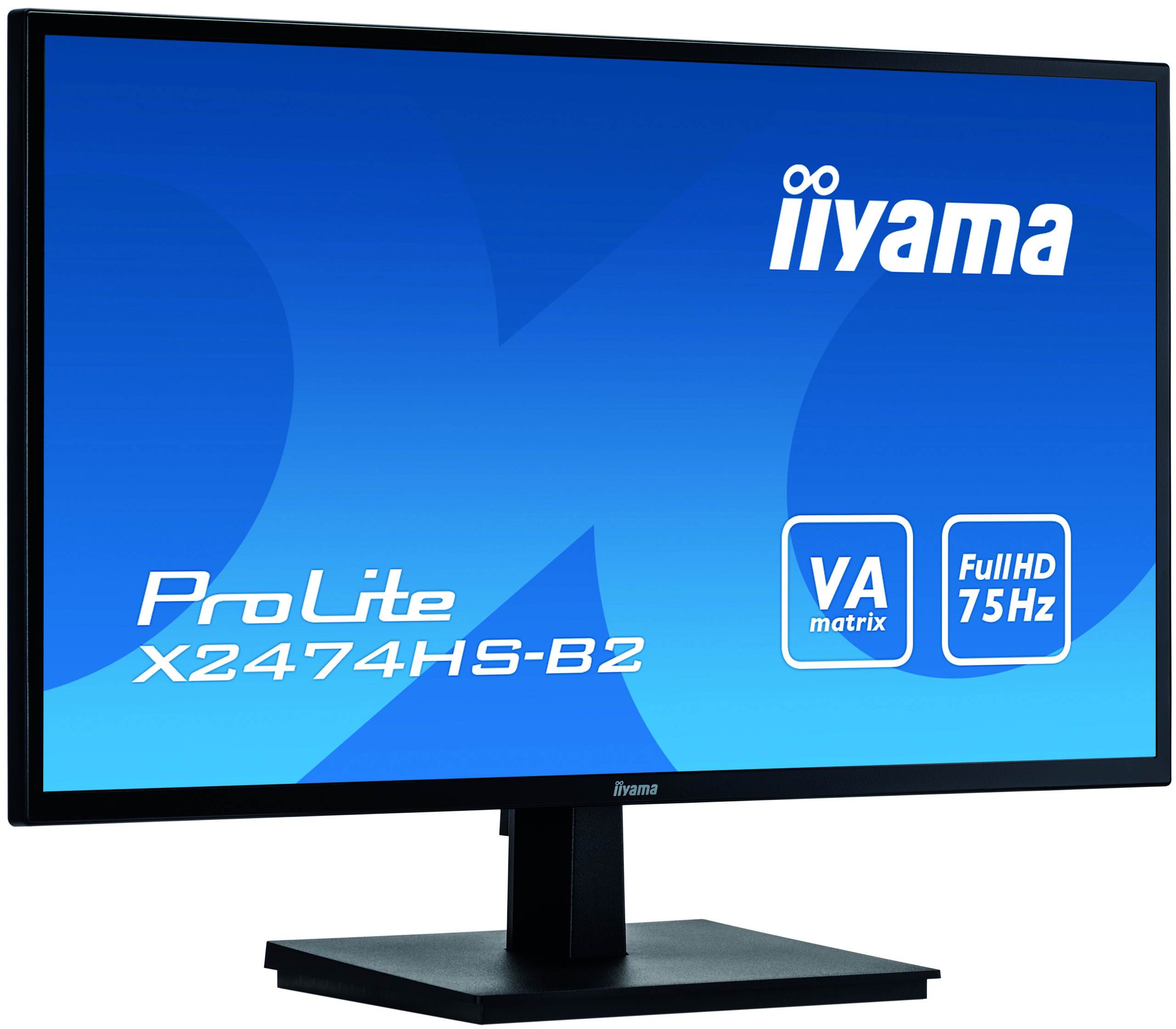 Monitor Iiyama X2474HS-B2 FHD Mat 16:9 75Hz Black