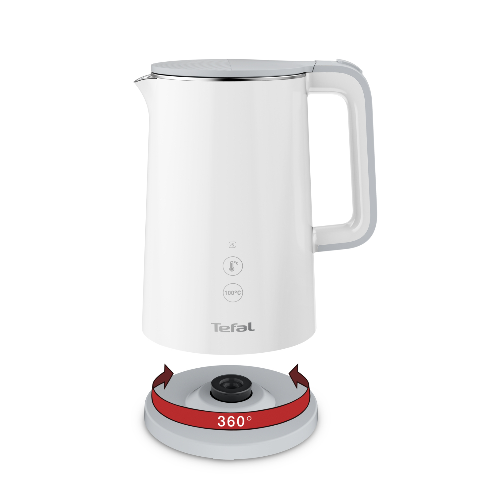 Waterkoker TEFAL KO693110 Smart & White Sense