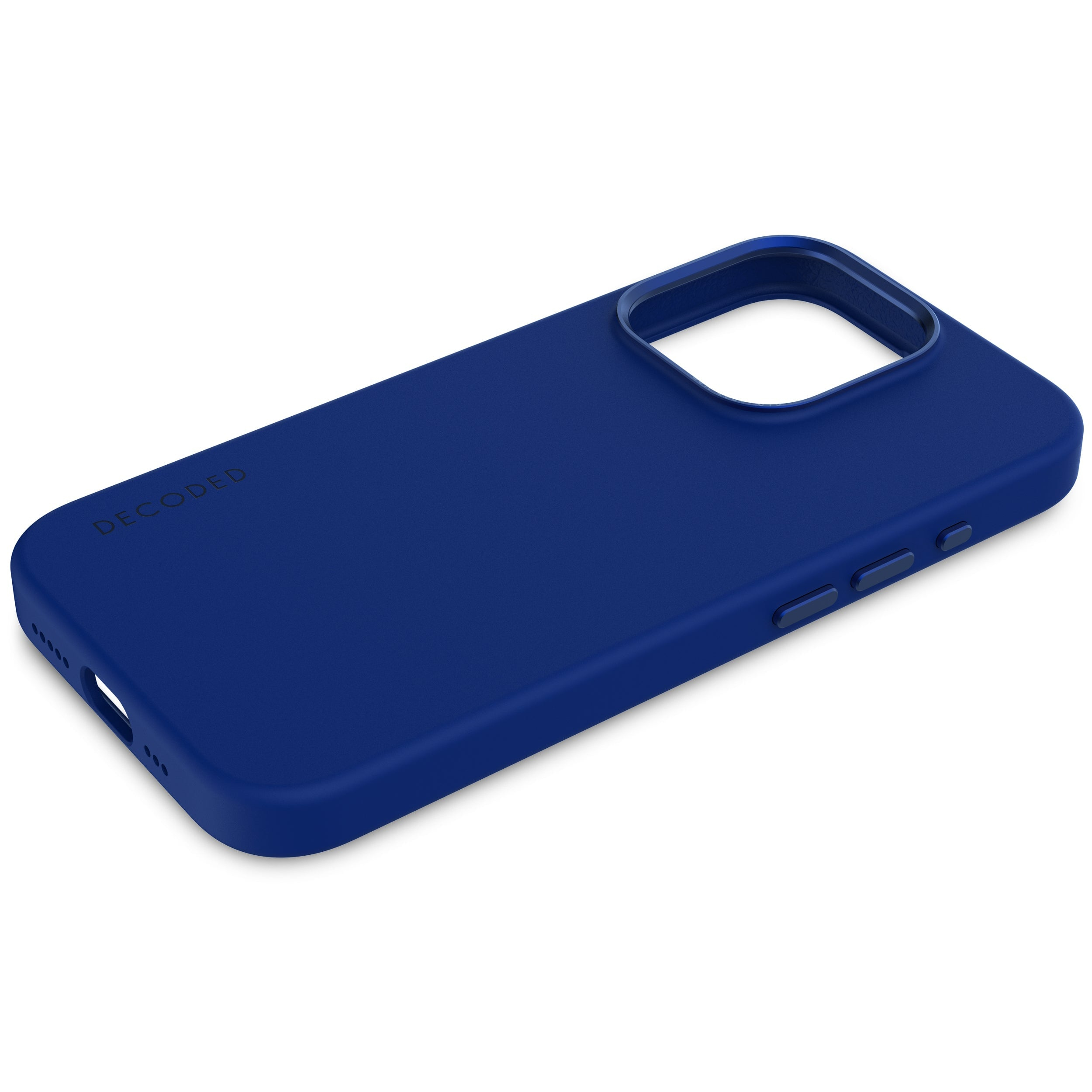 Tas DECODED Silicone Backcover iPhone 15 Pro Galactic Blue