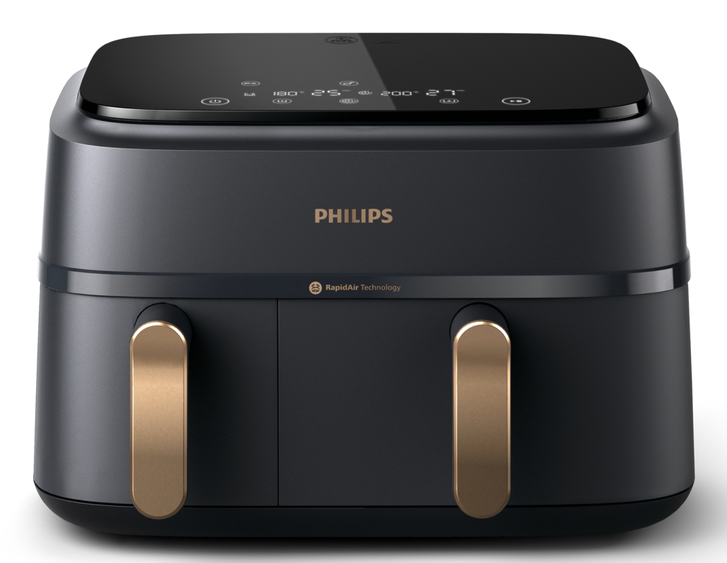 Airfryer PHILIPS NA352/04 met dubbele mand