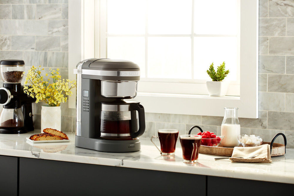 KitchenAid 5KCM1209EDG Semi-automatique Machine à café filtre 1,7 L