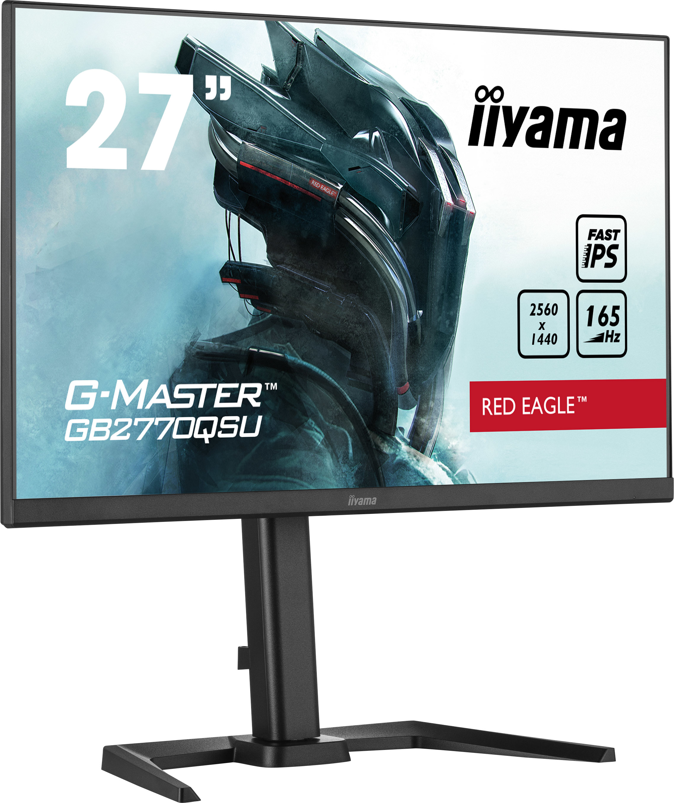 Monitor Iiyama GB2770QSU-B5 QHD Mat 16:9 165Hz Black