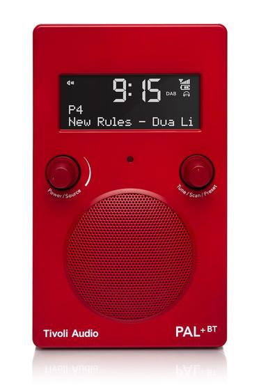 DAB+ radio TIVOLI PAL+ bluetooth rood