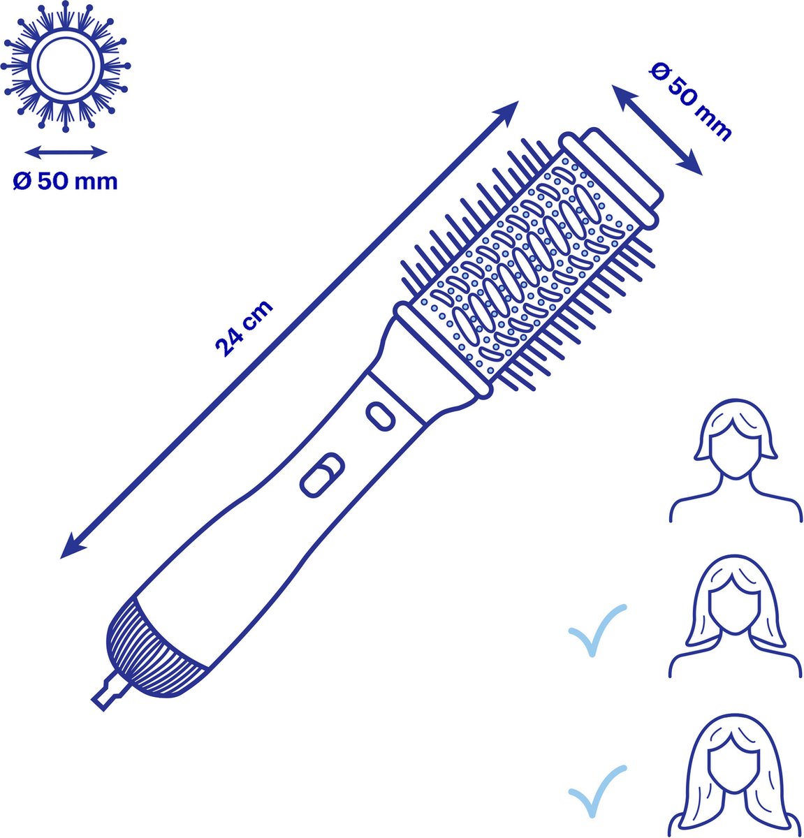 Blaasborstel BABYLISS AS136E Air Style