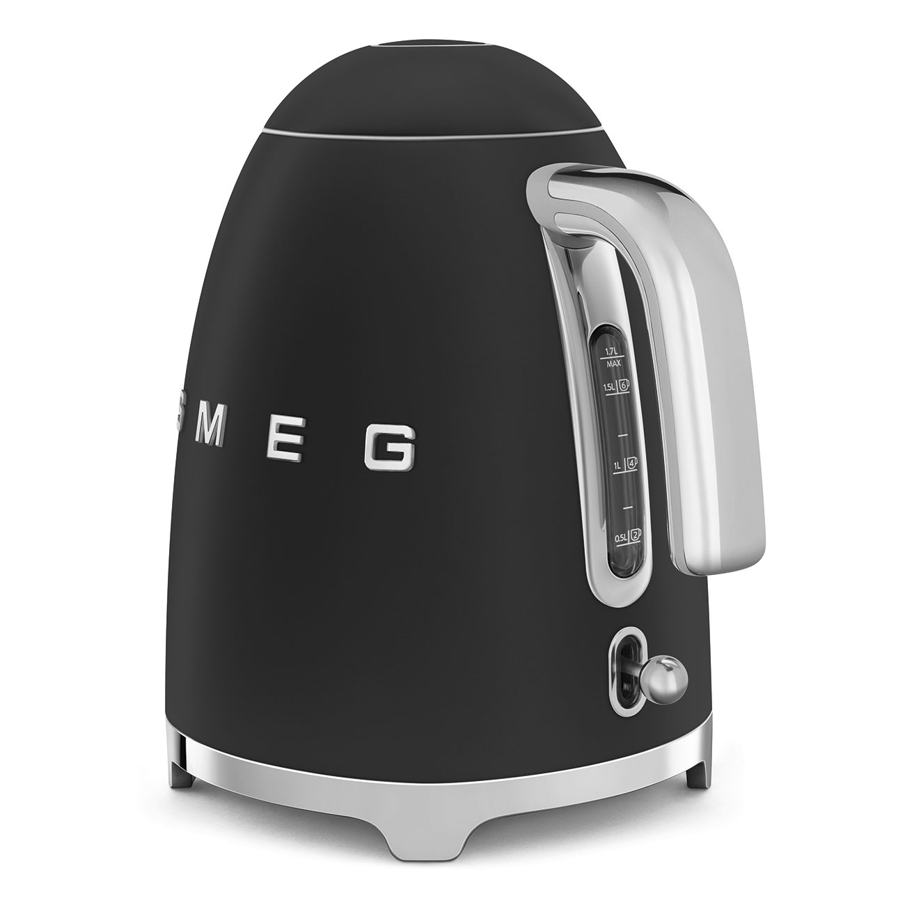 Smeg waterkoker mat zwart KLF03BLMEU