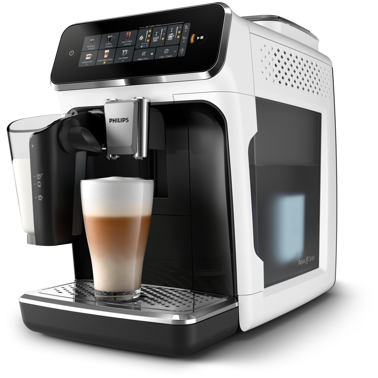 Espressomachine PHILIPS EP3343/50 Series 3300/ LatteGo / wit