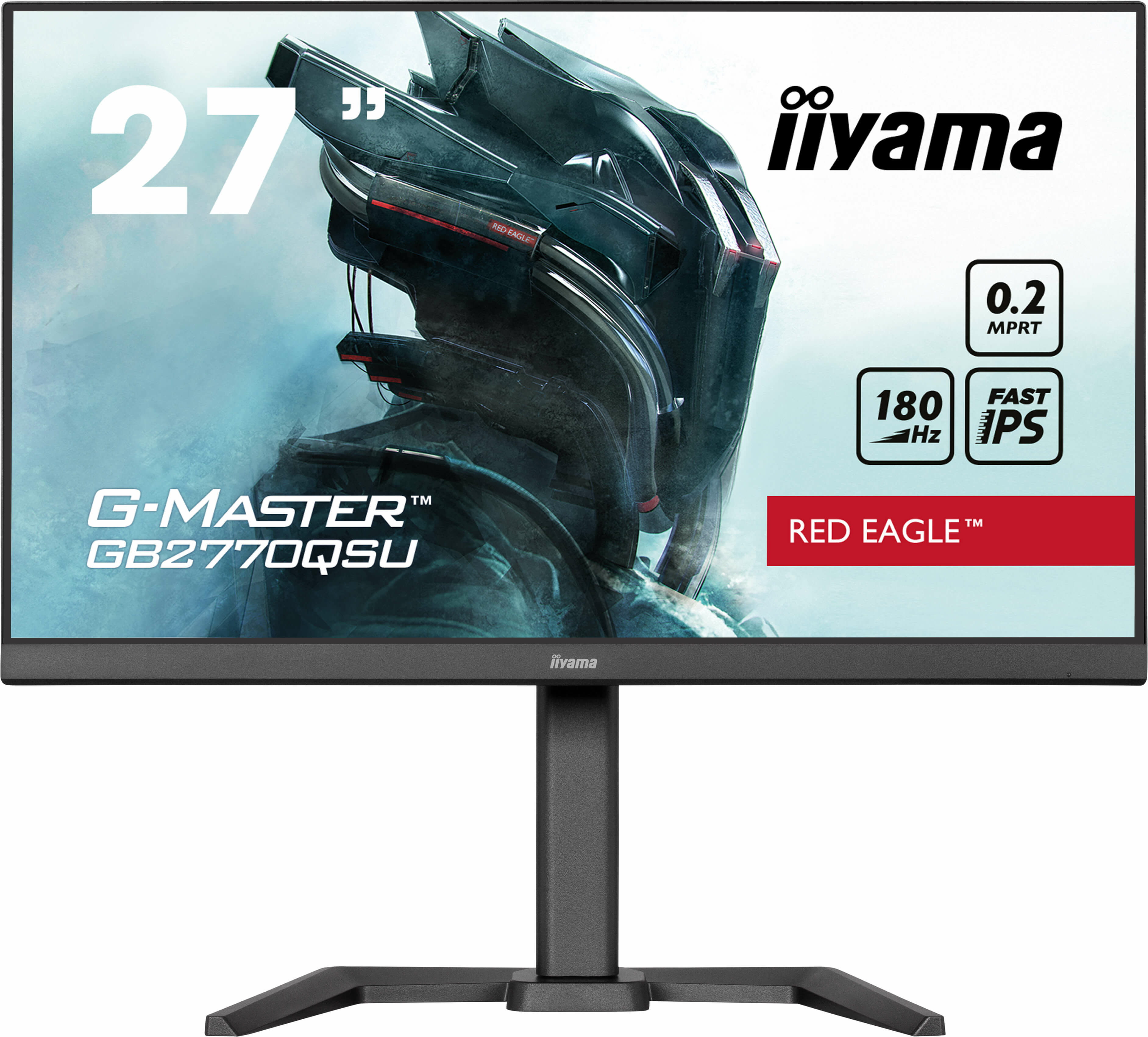 Monitor Iiyama GB2770QSU-B6 QHD Mat 16:9 180Hz Black