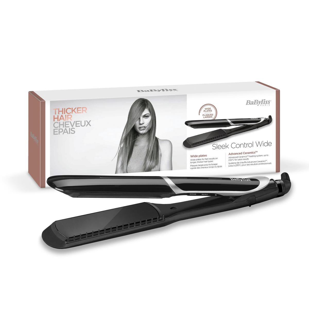 Stijltang BABYLISS ST397E Sleek Control Wide 235