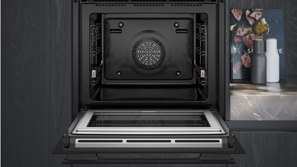 Combi Oven SIEMENS HM976GMB1 TFT-display / 60x60cm / Zwart