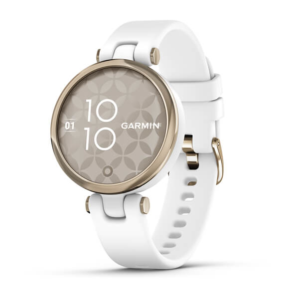 GARMIN LILY CREAMGOLD/WHITE SILICONE