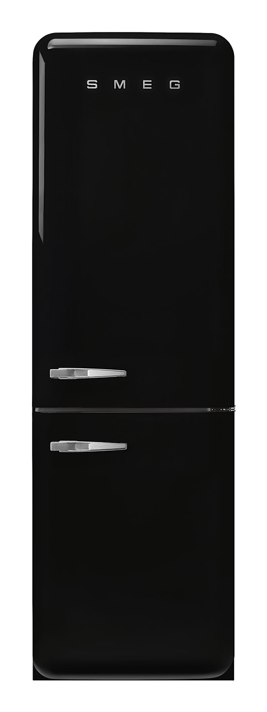 Smeg FAB32RBL5 koel-vriescombinatie Vrijstaand 331 l D Zwart