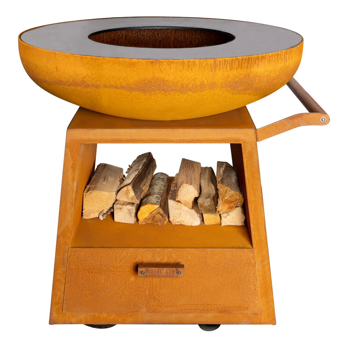 BBQ WHITE FIRE 3165127 Nomad / hout / Cortenstaal