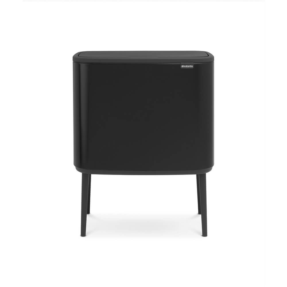 Afvalemmer BRABANTIA 316203 Bo Touch Bin 11+23L Matt Black