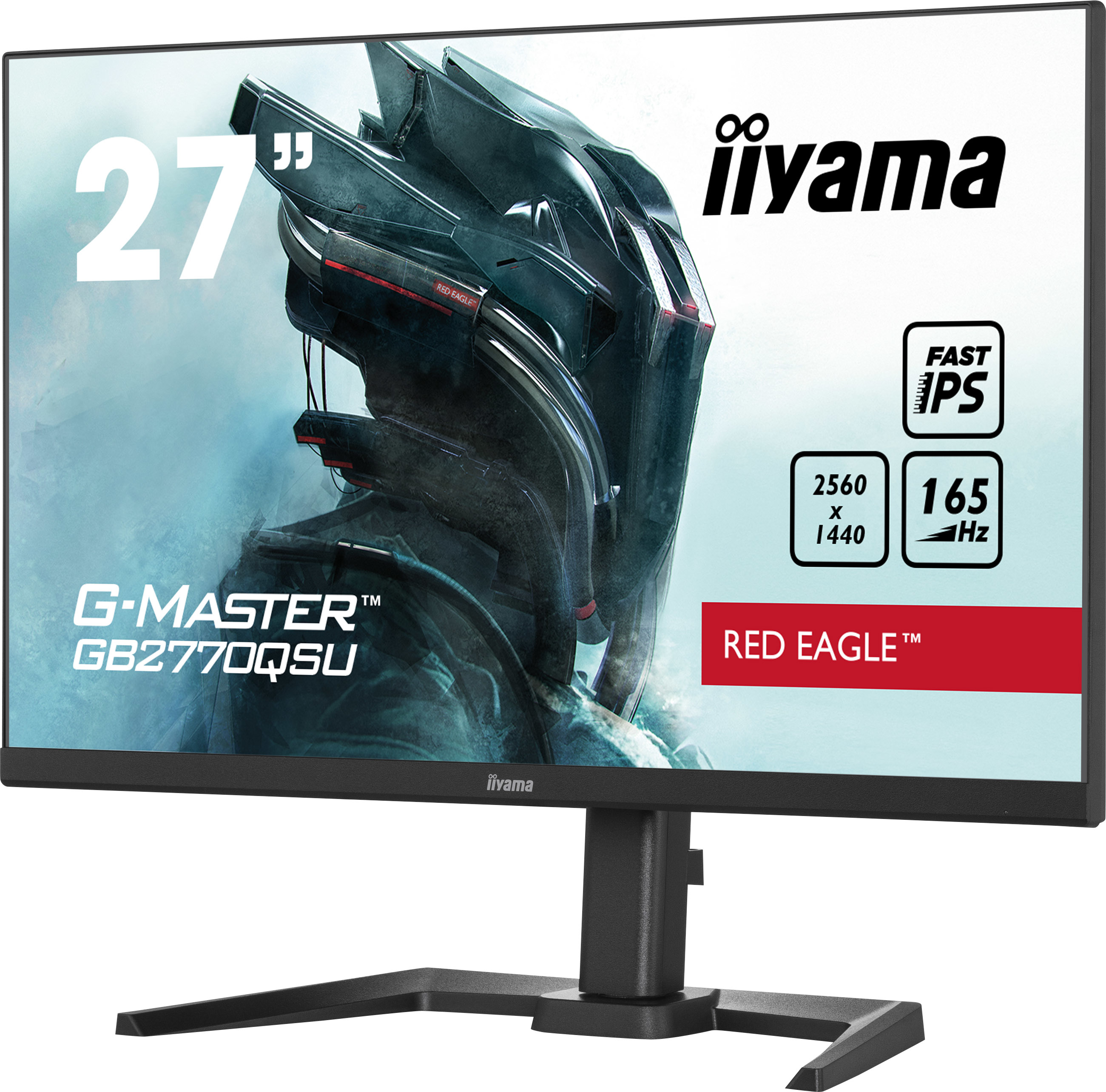 Monitor Iiyama GB2770QSU-B5 QHD Mat 16:9 165Hz Black