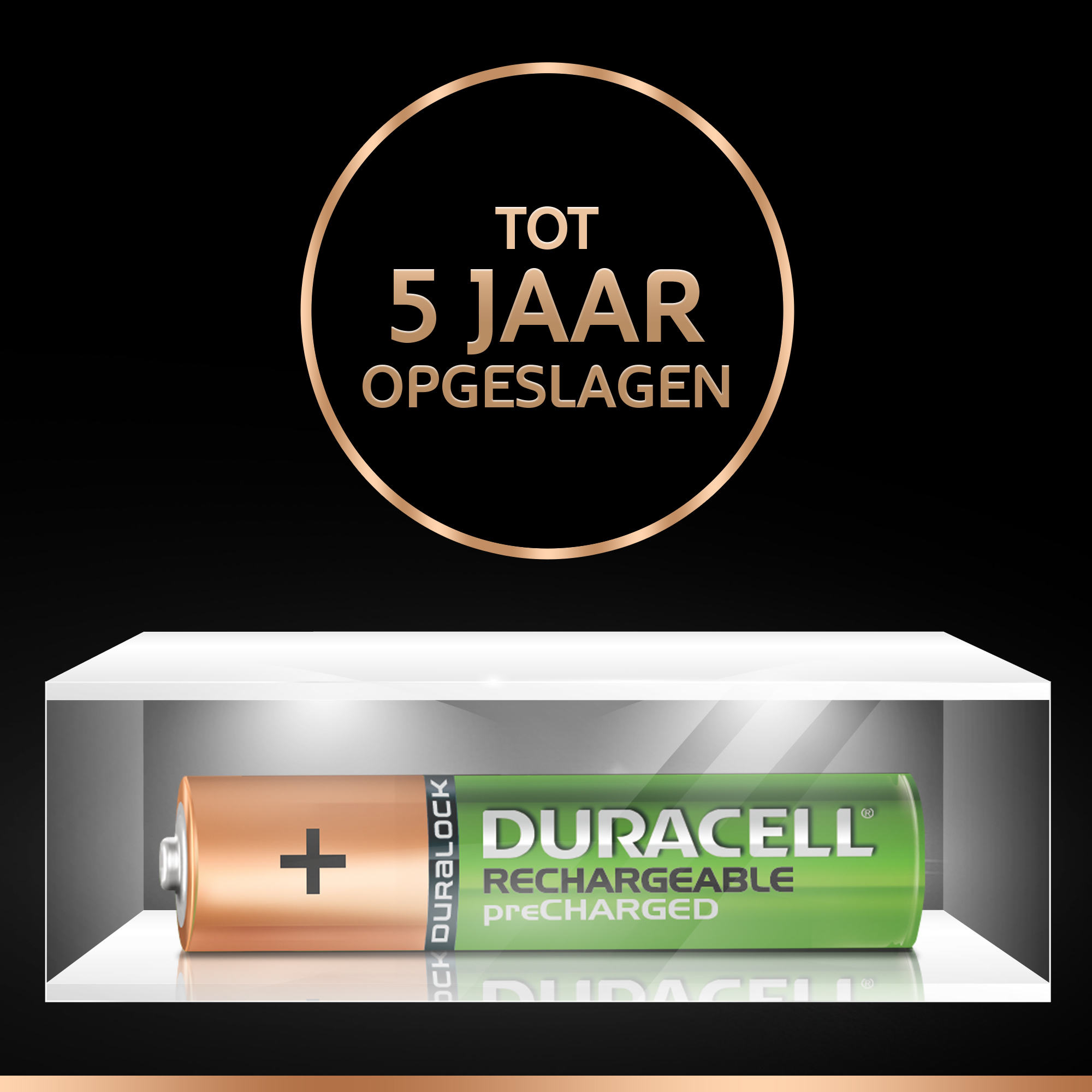 Duracell AAA Rechargeable 4-pack 800MAH