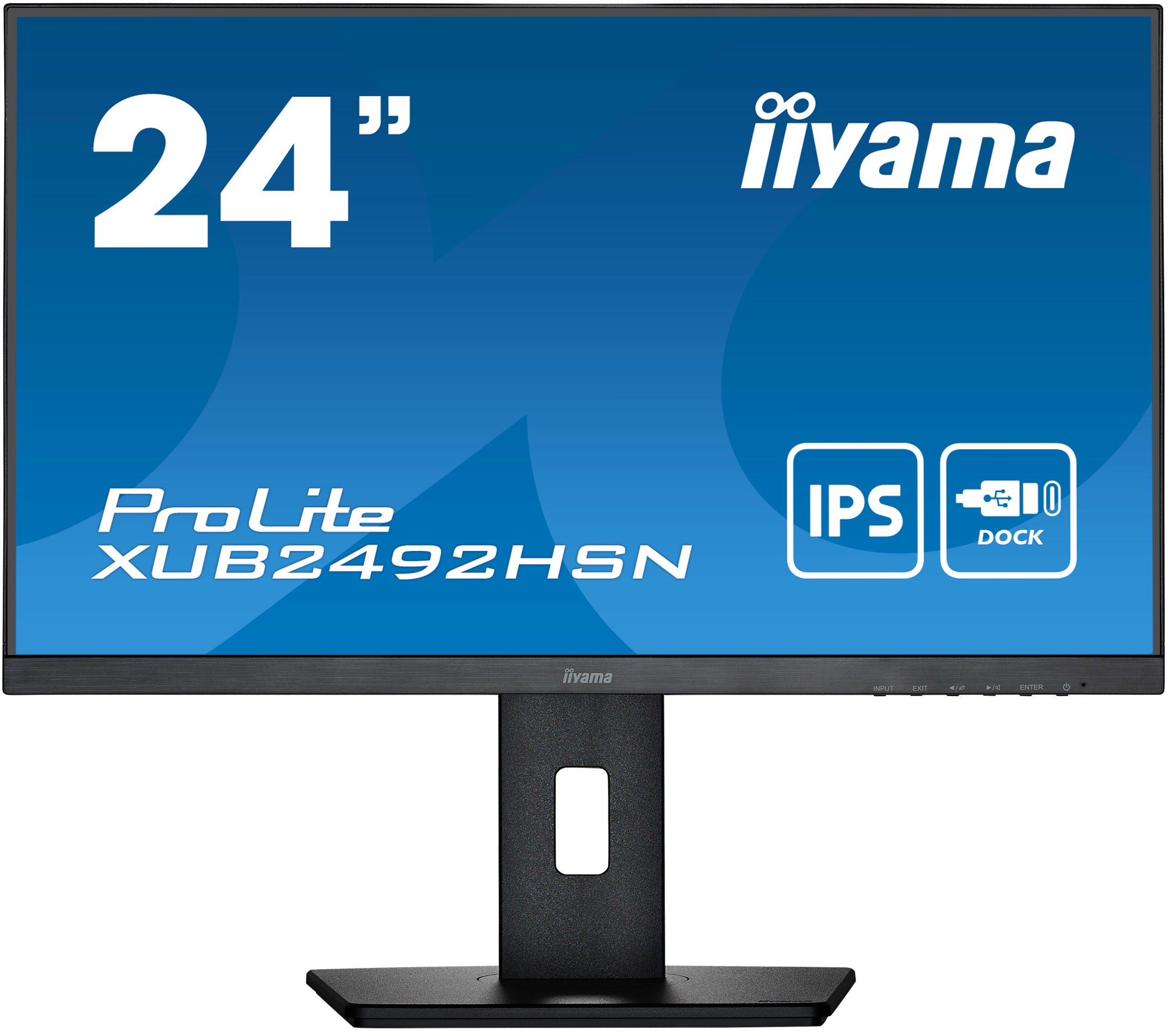 Monitor Iiyama XUB2492HSN-B5 FHD Mat 16:9 75Hz Black