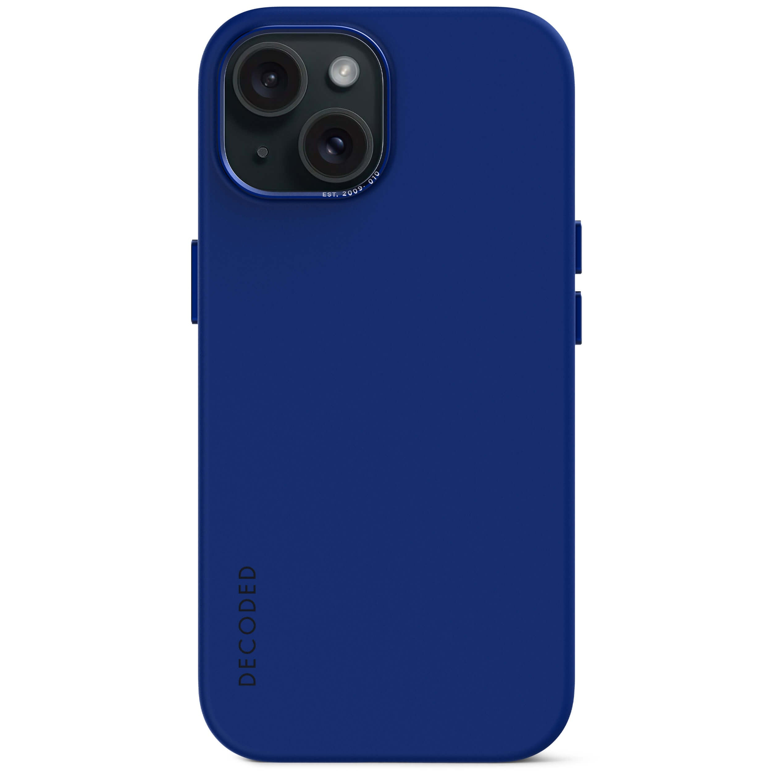 Tas DECODED Silicone Backcover iPhone 15 Galactic Blue