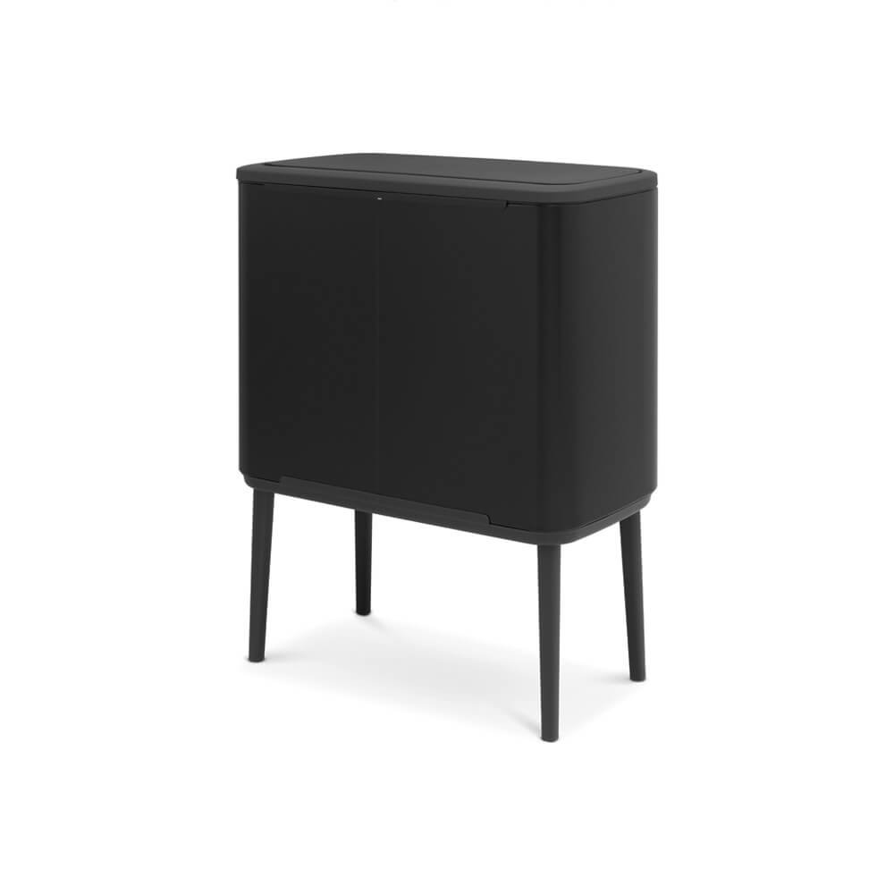 Afvalemmer BRABANTIA 316203 Bo Touch Bin 11+23L Matt Black