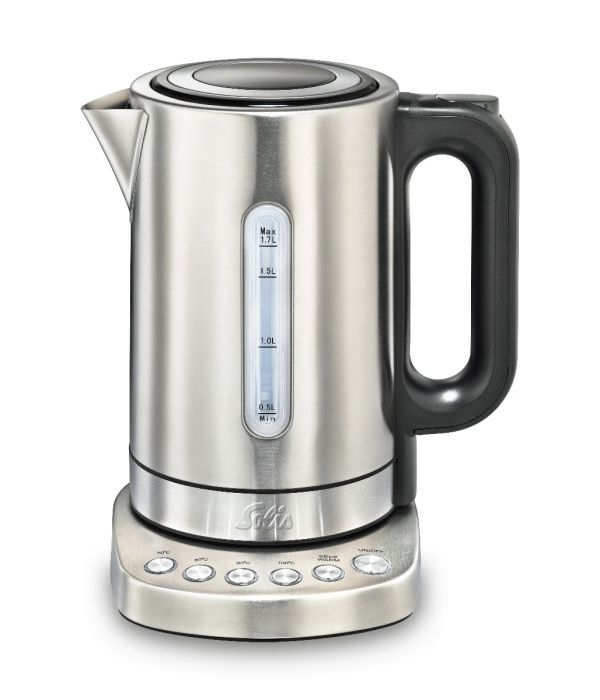 Solis Vario Temp Kettle waterkoker 1,7 l 2200 W Roestvrijstaal