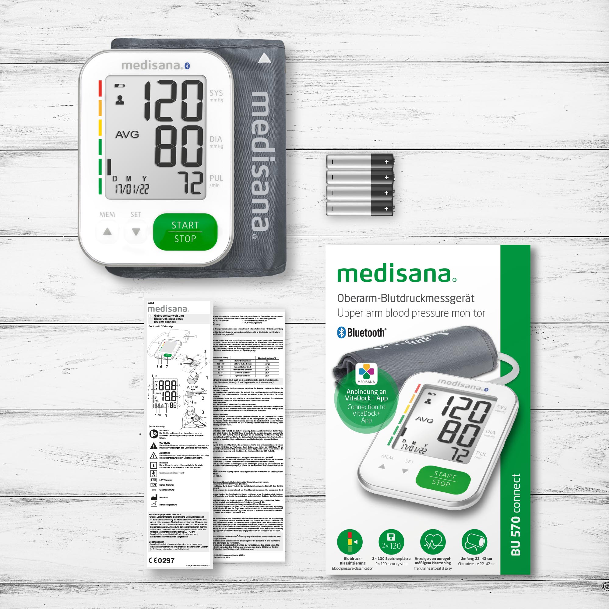 Medisana bovenarm bloeddrukmeter 51206