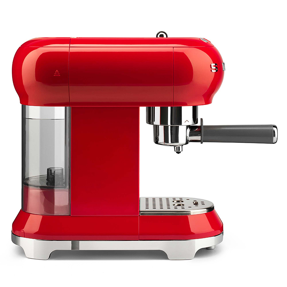 Espressomachine SMEG ECF01RDHEU 50's Style Rood