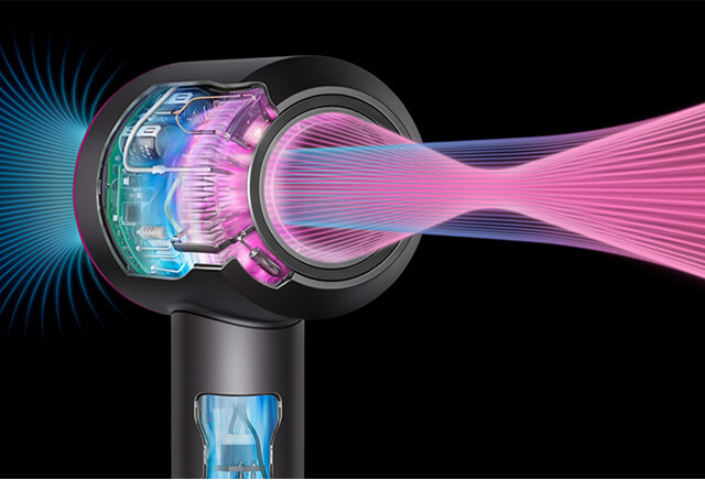 Haardroger DYSON 386732-01 HD07 Supersonic Fuchsia/Grey