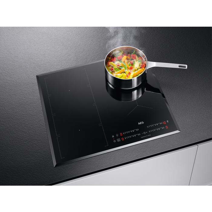 AEG IKE64471FB Noir Intégré 60 cm Plaque avec zone à induction 4 zone(s)