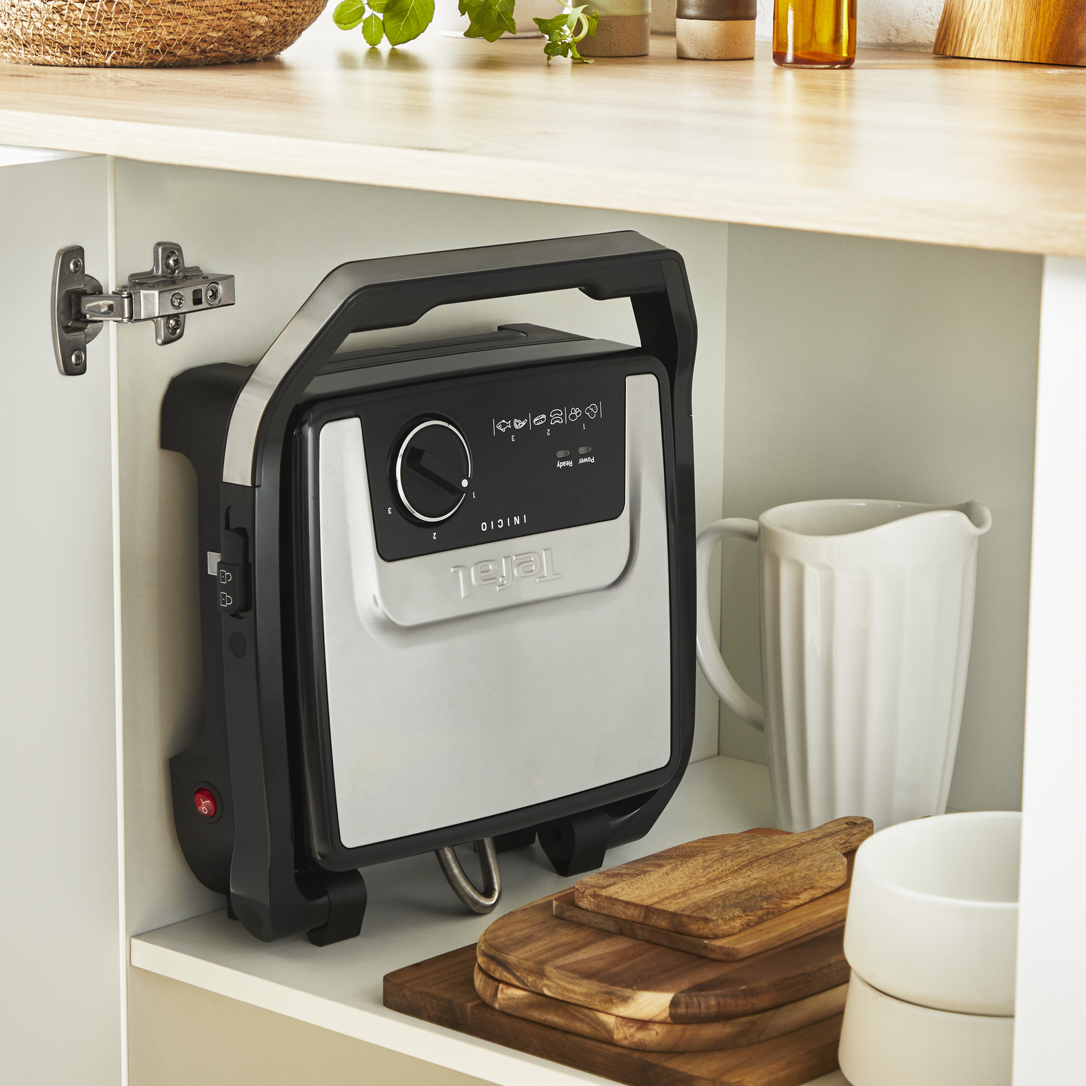 Tefal Inicio Adjust Paninimaker & grill GC272D10