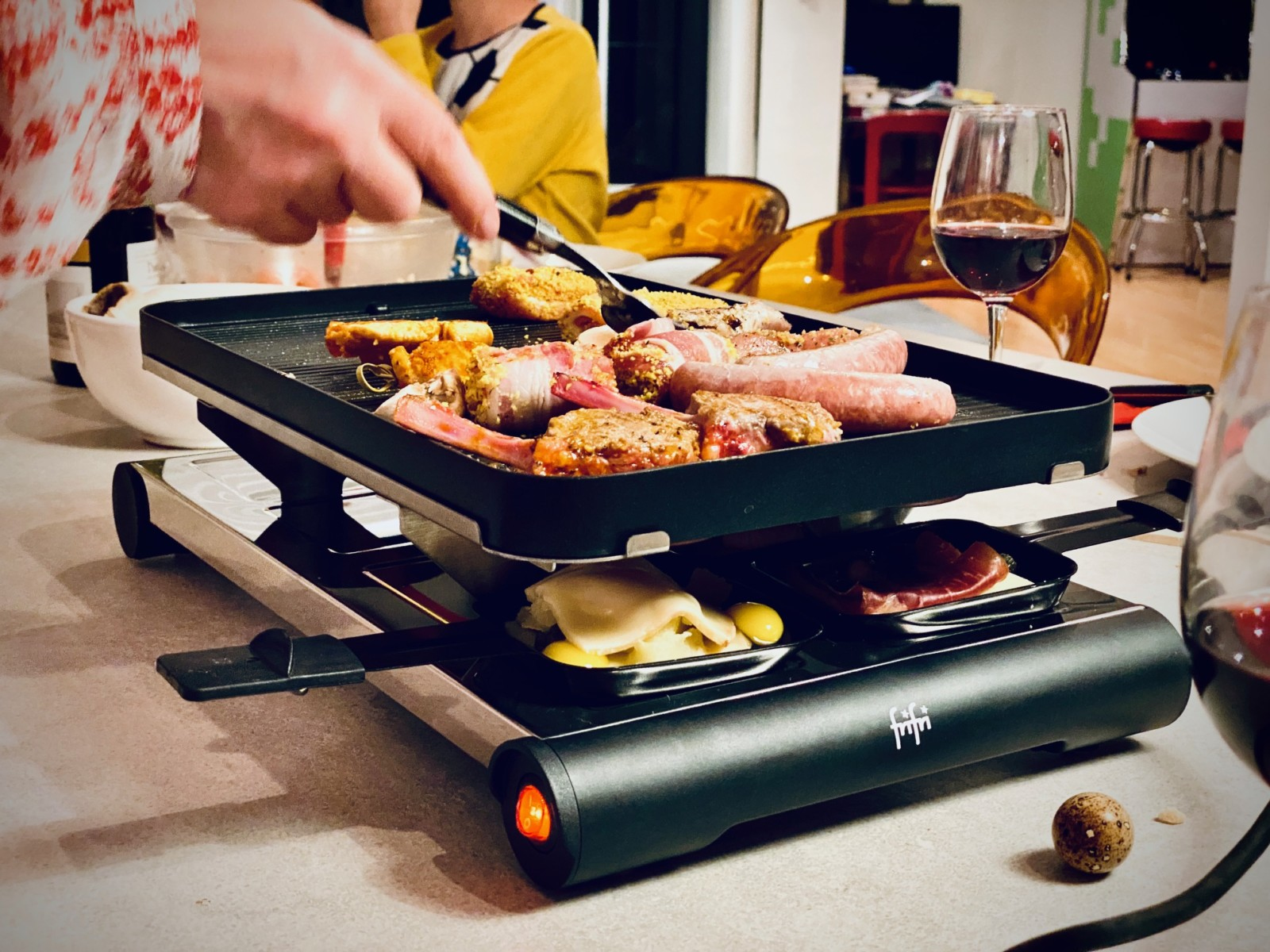 Raclette-Grill FRI-FRI F1501012 LaRaclette 3 in 1