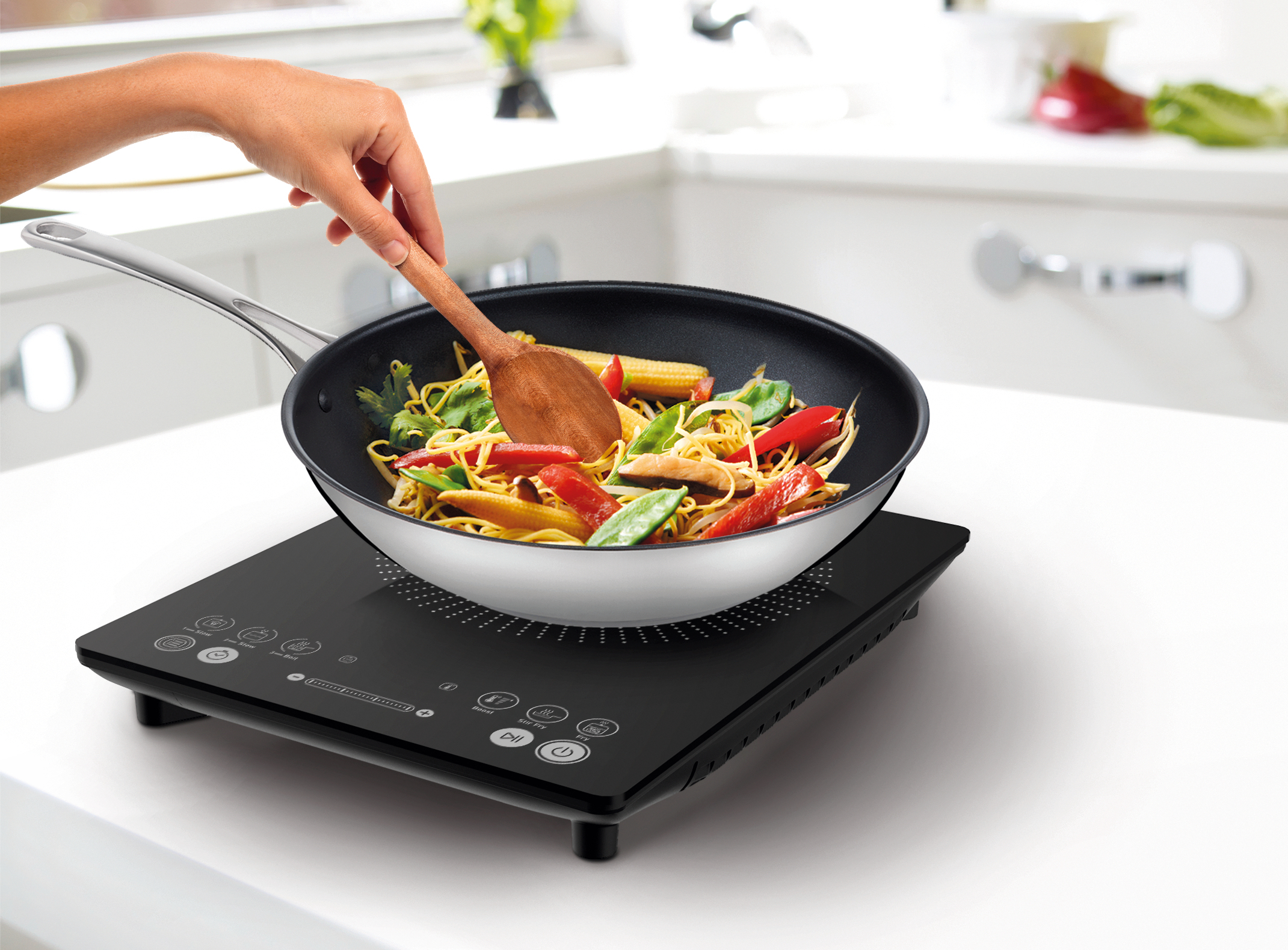 Tefal everyday kookplaat inductie slim