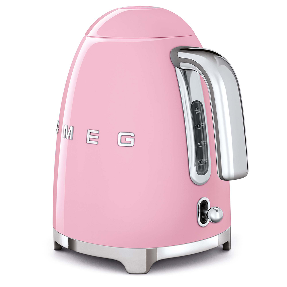 Smeg waterkoker 1,7 roos KLF03PKEU