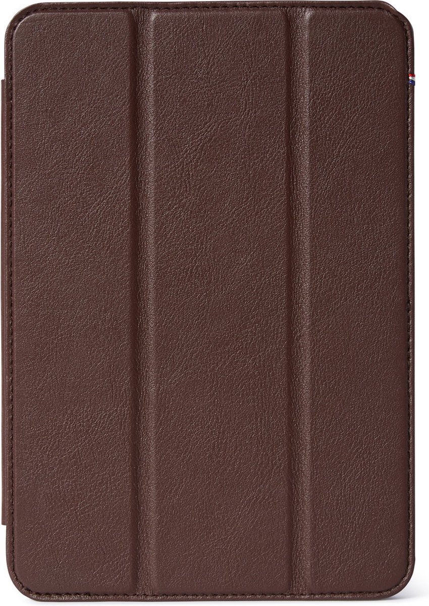 Tas DECODED Leather Slim Cover iPad mini 6th gen 2021 bruin