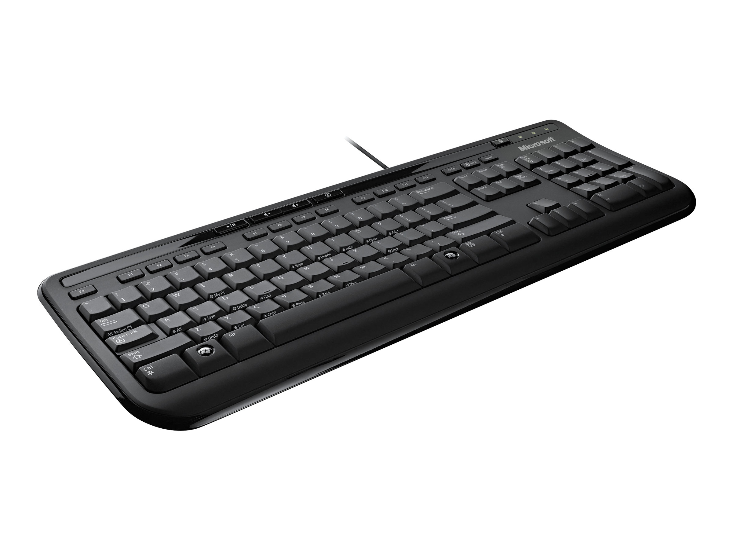 Microsoft Wired Keyboard 600 Black Azerty (1693629)