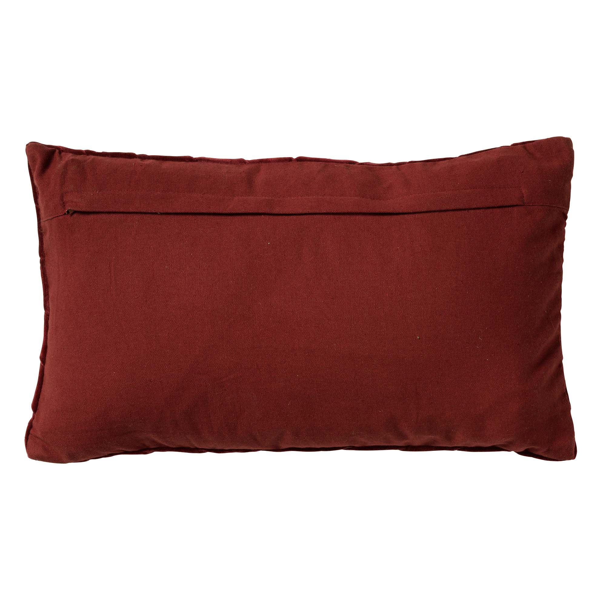 Sierkussen Dutch Decor FEMM Merlot30x50cm