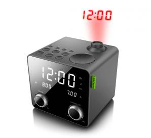 Muse M-189P Wekkerradio met projectie