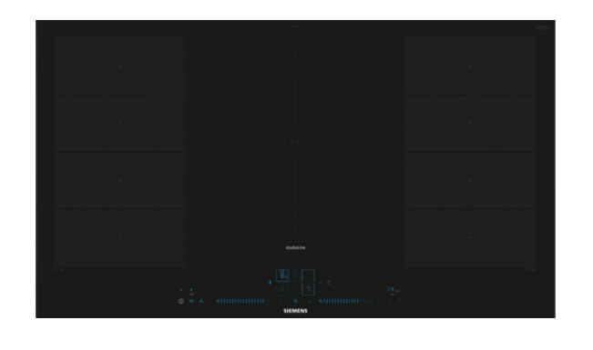 Siemens iQ700 EX977NVV6E kookplaat Zwart Ingebouwd 90 cm Inductiekookplaat zones 5 zone(s)