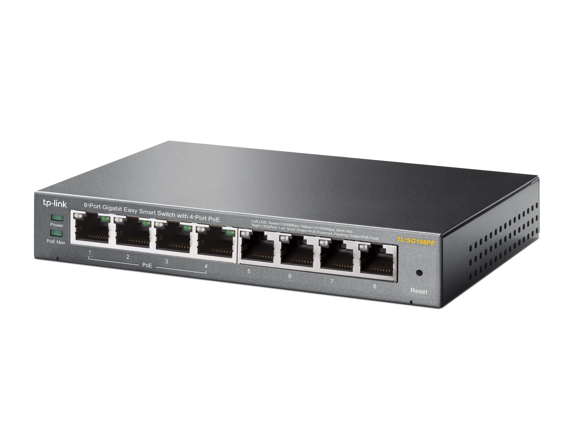 Switch TP-Link Easy Smart Switch 8-Port (4-Port PoE)