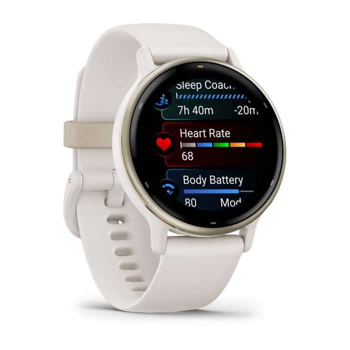 Garmin Vivoactive 5 Ivory + Cream Gold