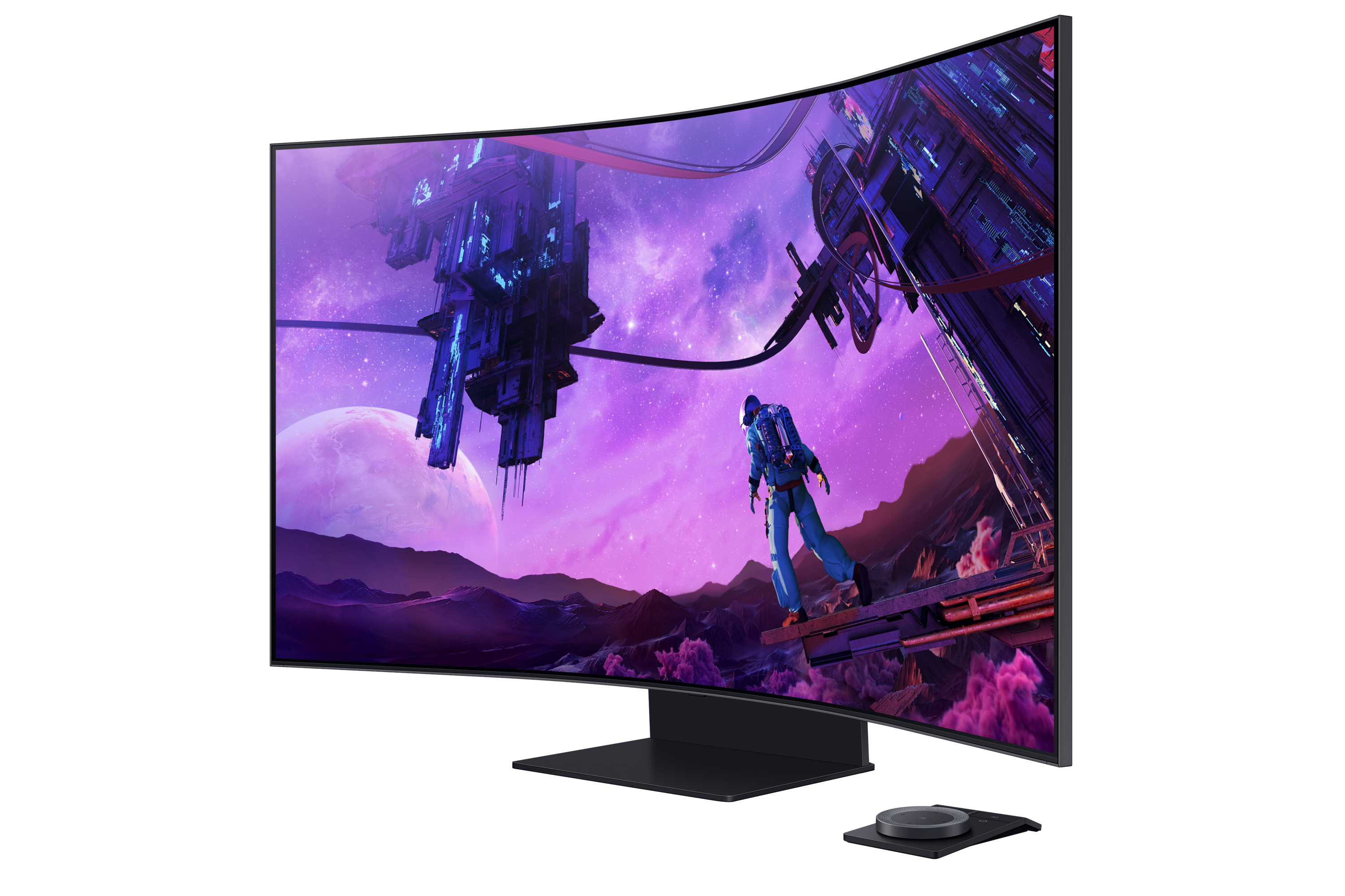 Samsung Odyssey ARK écran plat de PC 139,7 cm (55") 3840 x 2160 pixels 4K Ultra HD Noir