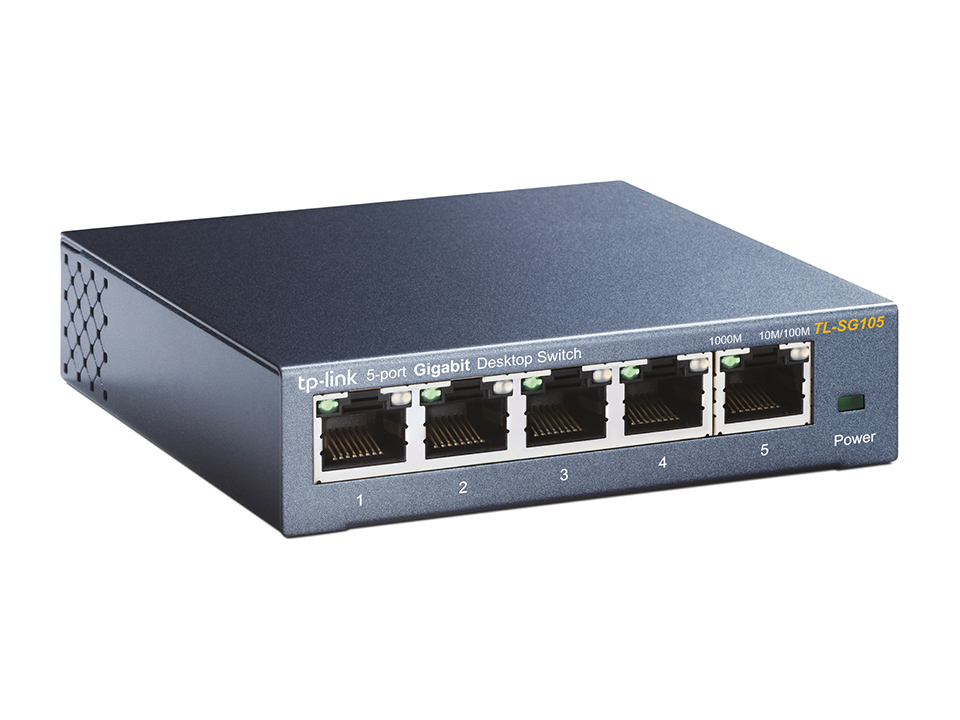 TP-LINK TL-SG105 5P GIGABIT SWITCH METAL