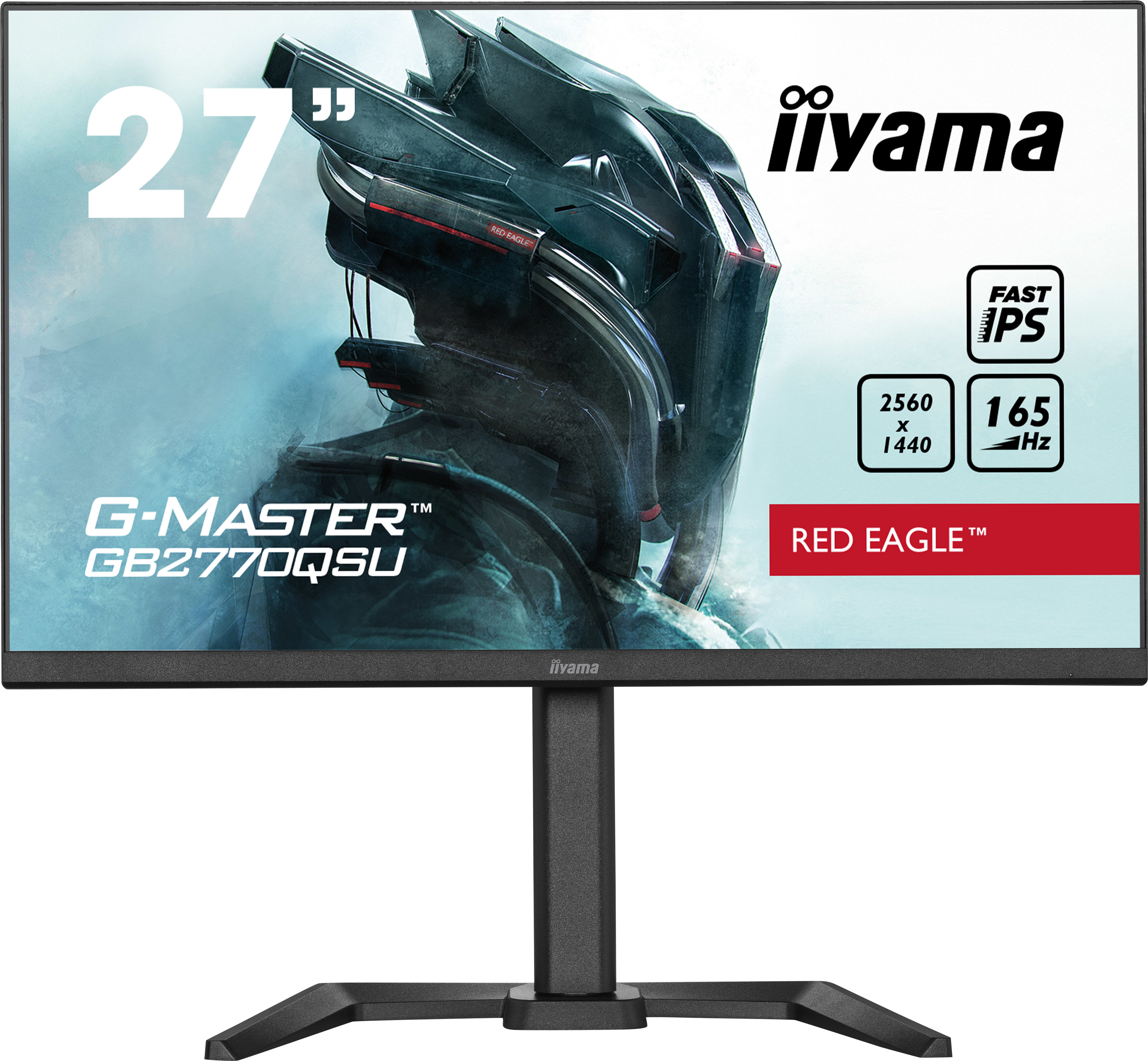 Monitor Iiyama GB2770QSU-B5 QHD Mat 16:9 165Hz Black