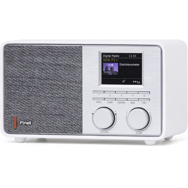 Internetradio PINELL Supersound 201W wit