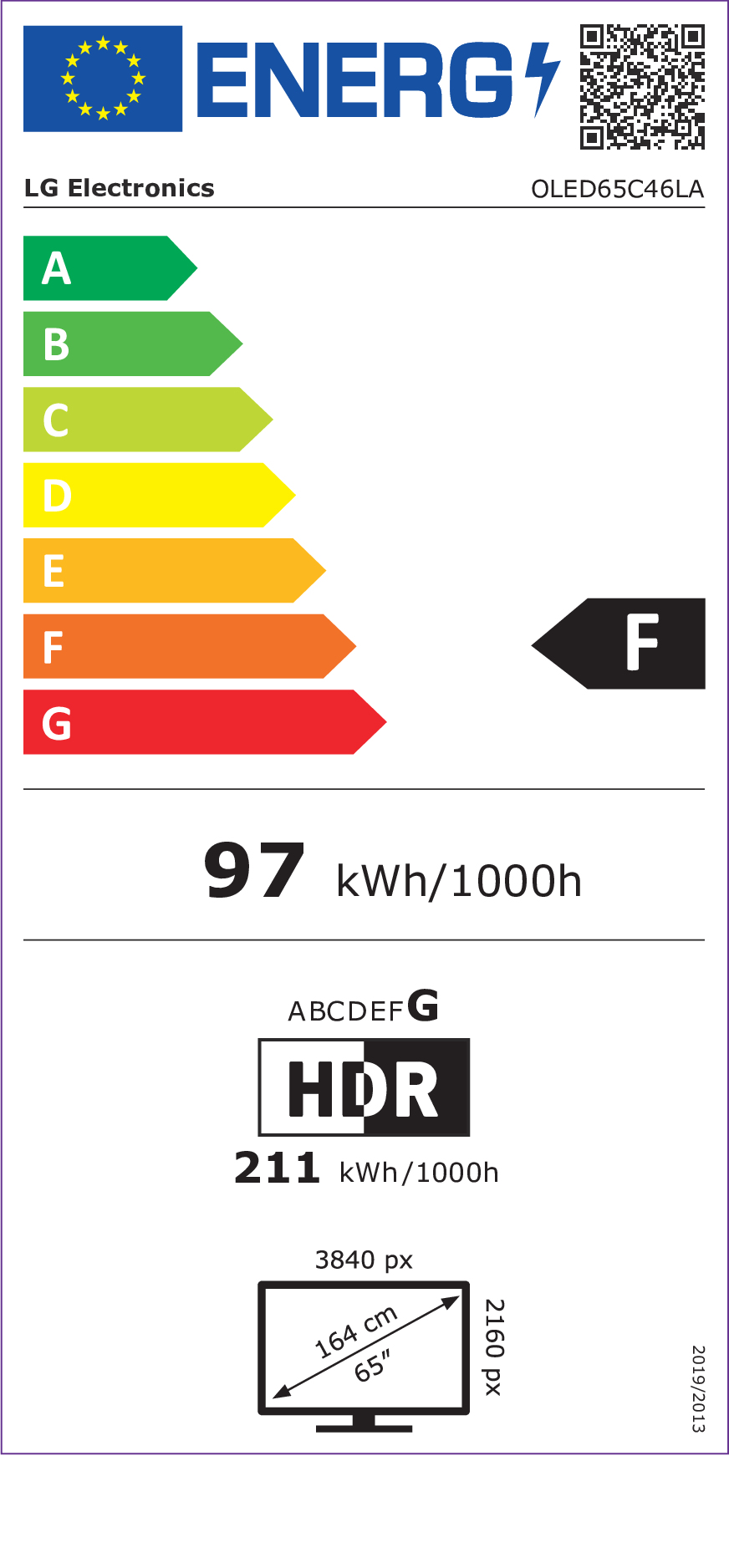 LG OLED TV OLED65C46LA